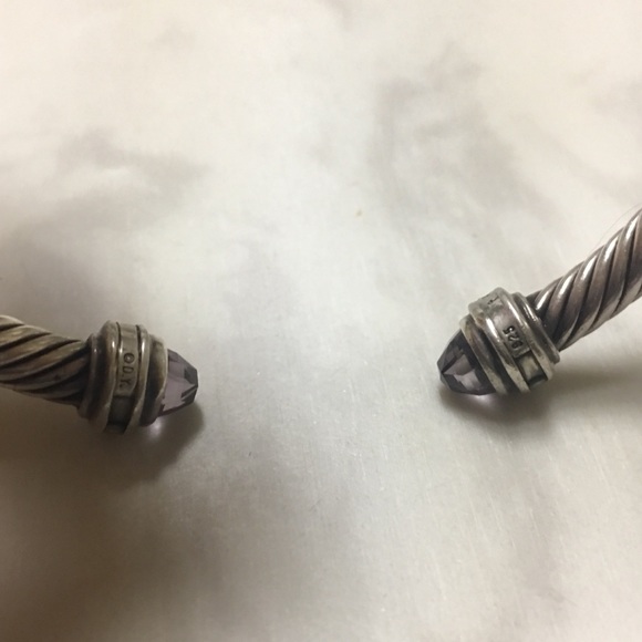 David Yurman - lavender amethyst cuff bracelet - Picture 5 of 6